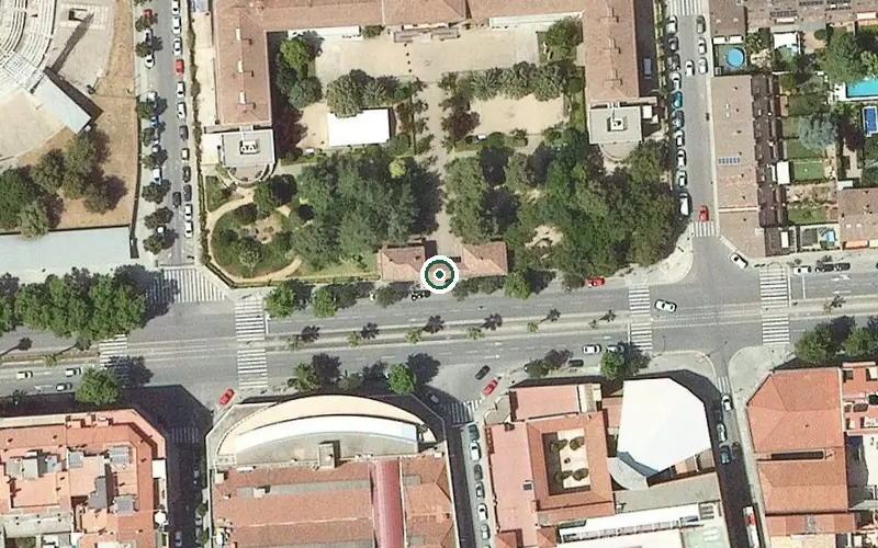 Vista aérea de la ubicación de LaFACT apartaments