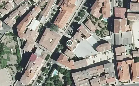 Vista aérea de la ubicación de Unidad de Estancias Diurnas del Centro de Día Arenas de San Pedro