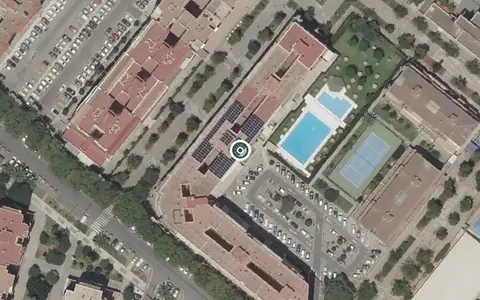 Vista aérea de la ubicación de Centro Residencial para Personas Mayores Ferrusola