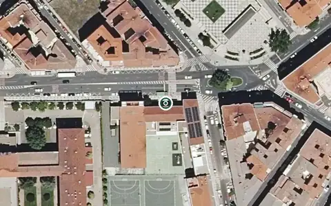 Vista aérea de la ubicación de Centro Residencial San Antonio