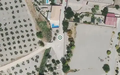 Vista aérea de la ubicación de Residencia para Personas Mayores Juan Zarrias