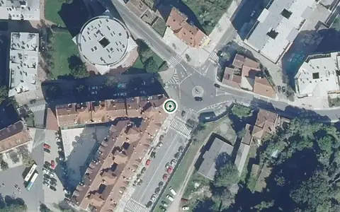 Vista aérea de la ubicación de Centro de Día para Persoas Maiores a Tu Lado
