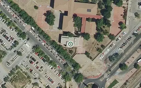 Vista aérea de la ubicación de Residencia Vitalia Alcorcón