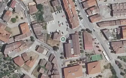 Vista aérea de la ubicación de Residencia de Mayores de Madrigal de la Vera