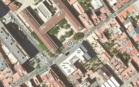Vista aérea de la ubicación de Asilo de Ancianos Hermanitas de los Pobres Sant Salvador