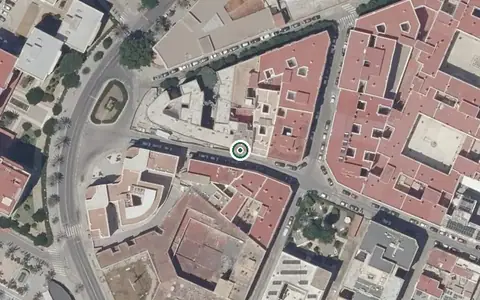 Vista aérea de la ubicación de Residencia de Mayores José Matia Calvo