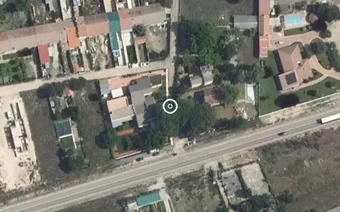 Vista aérea de la ubicación de Residencia de Personas Mayores Virgen de Duero