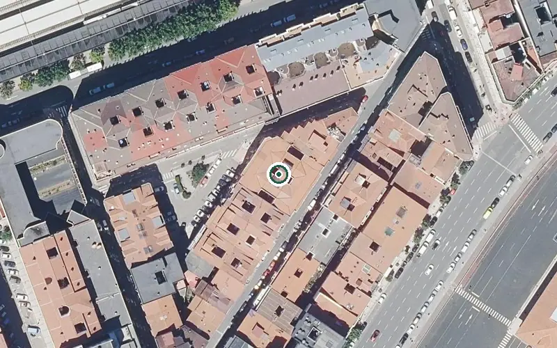 Vista aérea de la ubicación de El Noray