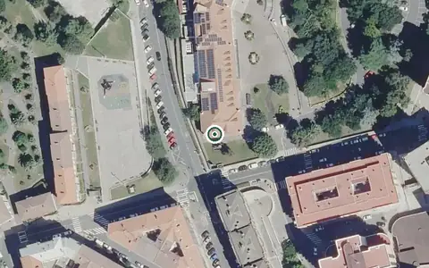 Vista aérea de la ubicación de Residencia Ancianos Otxandio Egoitza
