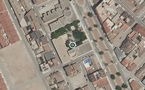 Vista aérea de la ubicación de Residencia San Agustín