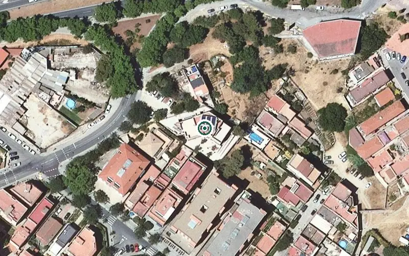 Vista aérea de la ubicación de Centre de dia l'Estel d'Horta