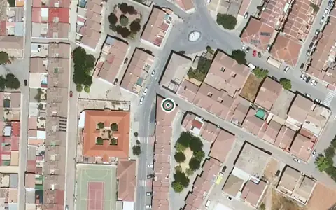 Vista aérea de la ubicación de Centro de Día para Mayores Trinidad y Montes Orientales