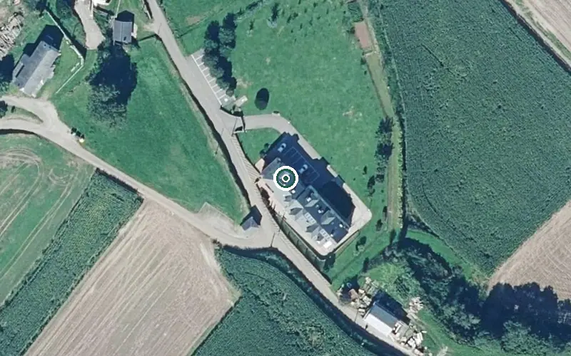 Vista aérea de la ubicación de Residencia Vega de Lleirá