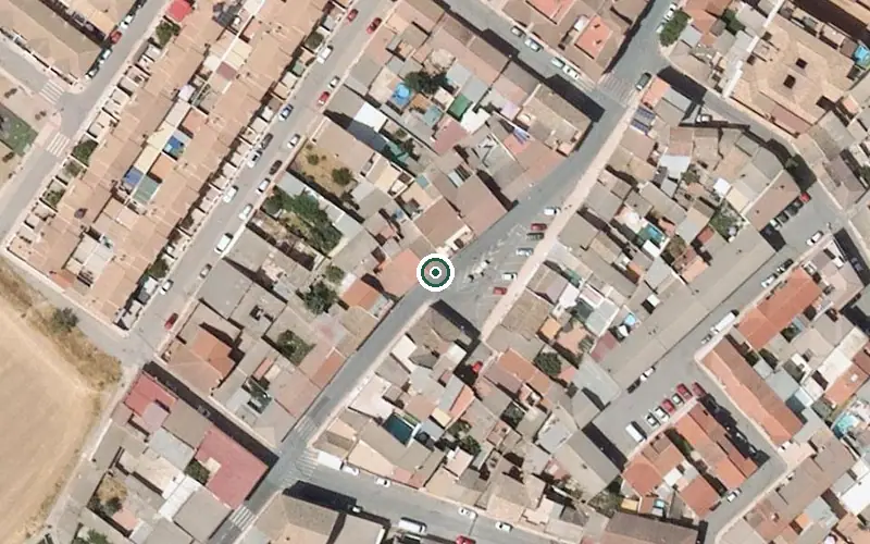 Vista aérea de la ubicación de Centro de Día para Mayores Catedi