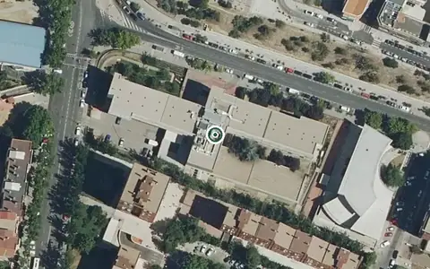 Vista aérea de la ubicación de Residencia Amavir Vallecas (Plan Velocidad)