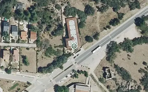 Vista aérea de la ubicación de Residencia El Moral