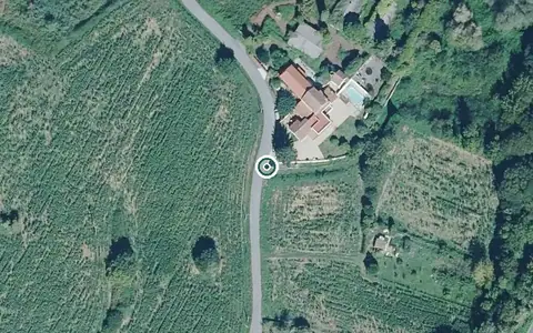 Vista aérea de la ubicación de Residencia el Pilar