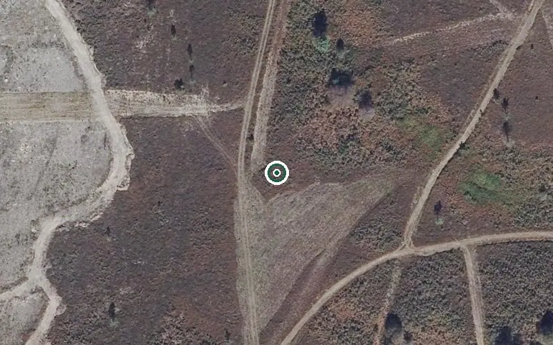 Vista aérea de la ubicación de Centro de Día para Persoas Maiores Arzua