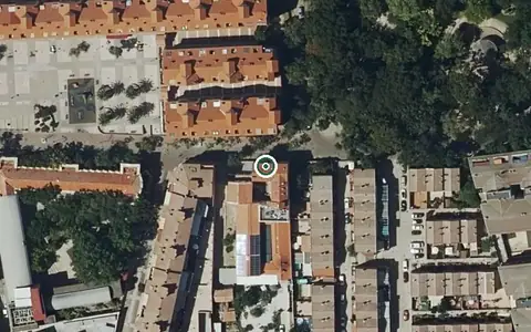 Vista aérea de la ubicación de Residencia Palacios