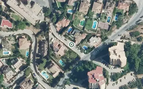 Vista aérea de la ubicación de Centro Residencial para Personas Mayores el Palo