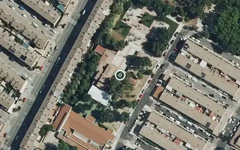 Vista aérea de la ubicación de Residencia Madre Maravillas