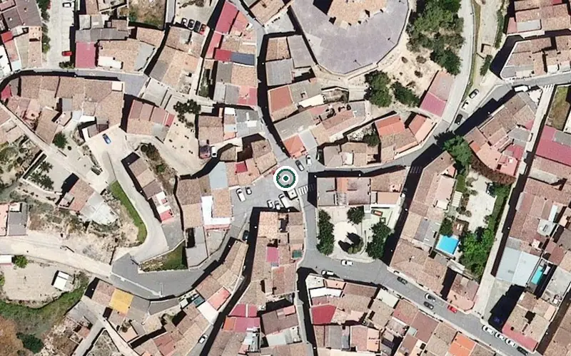 Vista aérea de la ubicación de Residència 3a edat Bona Estada