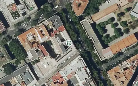 Vista aérea de la ubicación de Residencia Santa Genoveva Torres