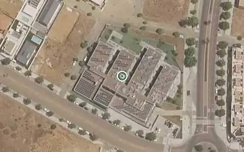 Vista aérea de la ubicación de Casaverde, Centro de Rehabilitación Neurológica de Extremadura