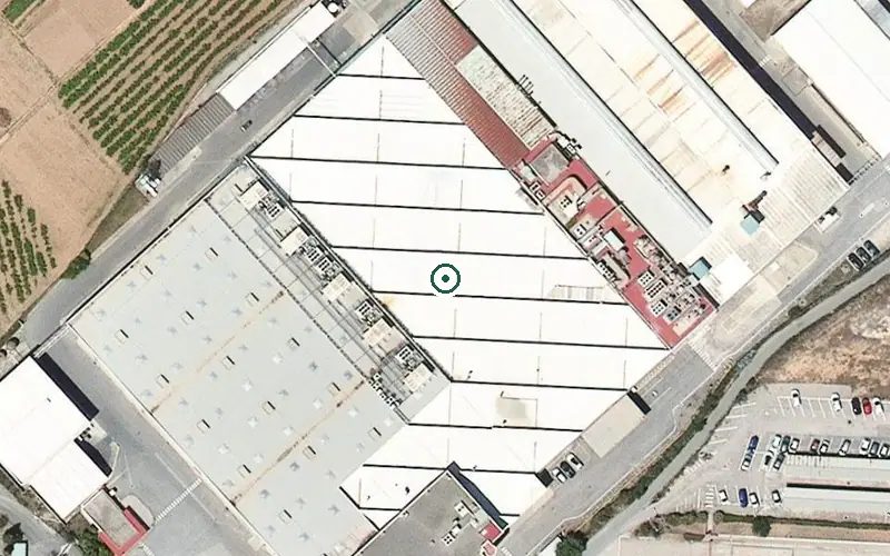Vista aérea de la ubicación de Centre de dia CAPI