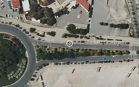 Vista aérea de la ubicación de Residencia para Personas Mayores Dependientes Geriátrico Donya Rosa