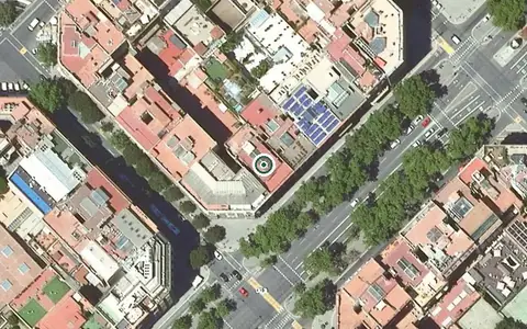 Vista aérea de la ubicación de Residència Taber