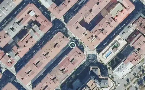 Vista aérea de la ubicación de Centro de Día para Persoas Maiores a Modiño