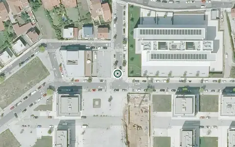 Vista aérea de la ubicación de Residencia para Persoas Maiores O Castiñeiriño