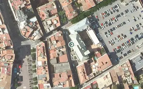 Vista aérea de la ubicación de Residència Sardà i Salvany