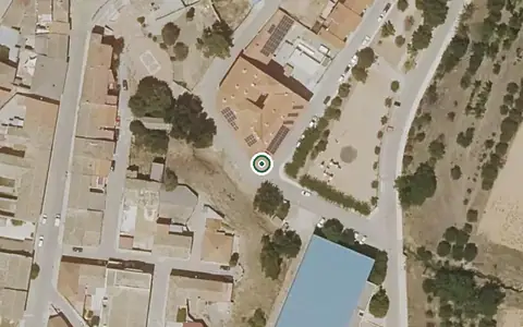 Vista aérea de la ubicación de Residencia de Mayores Valverde de Jucar