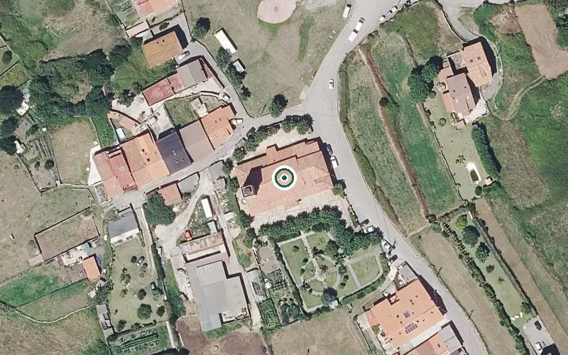 Vista aérea de la ubicación de Alonso Muriedas