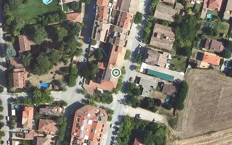 Vista aérea de la ubicación de Centre de dia Lantus Tona