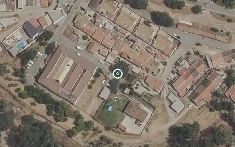 Vista aérea de la ubicación de Casa Residencial de Bartolome García González Toruño