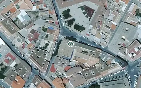 Vista aérea de la ubicación de Centro de Día de Daimiel
