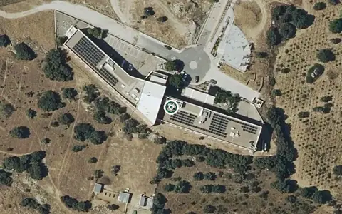 Vista aérea de la ubicación de Residencia Amavir Cenicientos (Plan Velocidad)