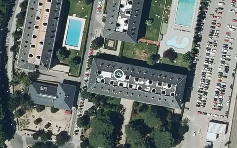 Vista aérea de la ubicación de Centro de Día El Escorial