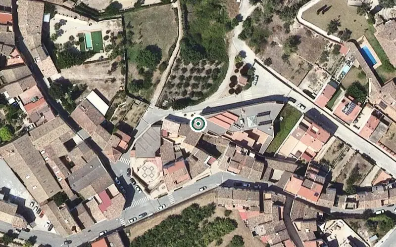 Vista aérea de la ubicación de Centre de dia Tivissa