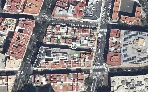 Vista aérea de la ubicación de Amavir Santa Cruz de Tenerife