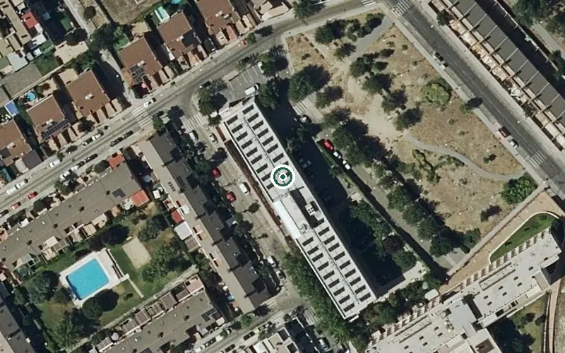 Vista aérea de la ubicación de Residencia Casablanca Valdemoro