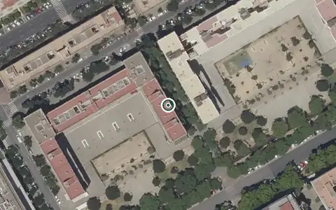 Vista aérea de la ubicación de Centro de Día para Mayores Hispalvida