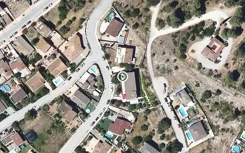 Vista aérea de la ubicación de Residència Sant Sebastià