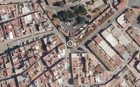Vista aérea de la ubicación de Centro de Día para Mayores Lerdo de Tejada