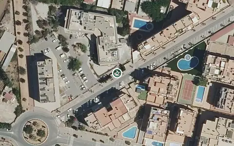 Vista aérea de la ubicación de Residencia Albertia Playa de Canet