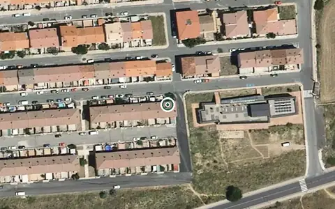 Vista aérea de la ubicación de Unidad de Estancias Diurnas Centro Polivalente de Servicios Sociales de las Navas del Marqués