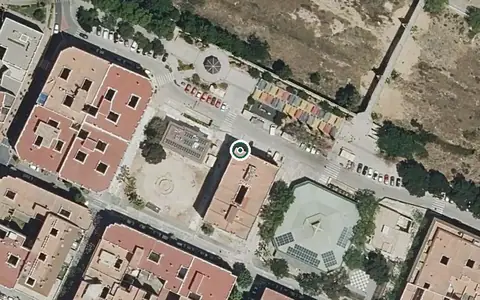 Vista aérea de la ubicación de Residencia para Personas Mayores Dependientes Amelia Piedras